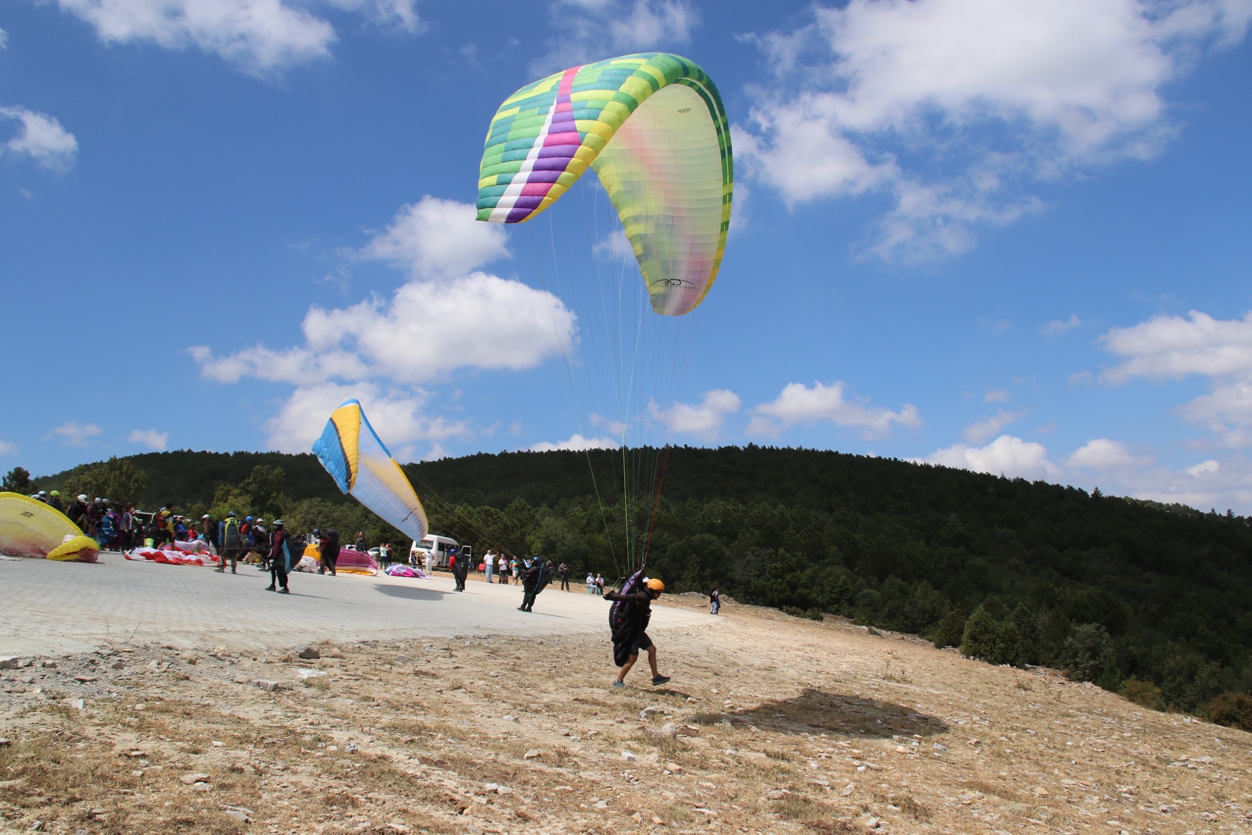 Aksehirde yamac parasutu 005