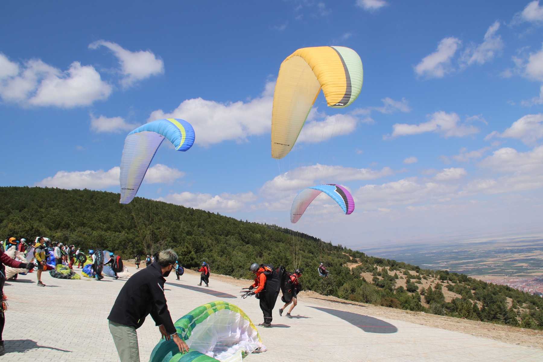 Aksehirde yamac parasutu 006