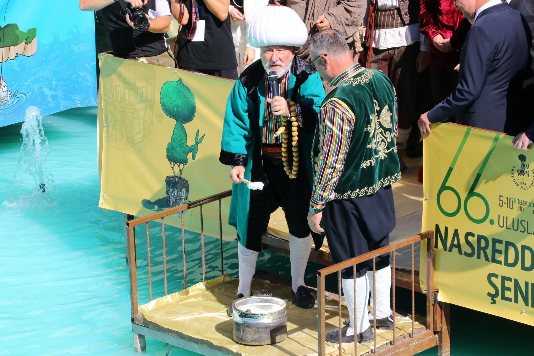 Nasreddin Hoca'yı Şenliğe Çağrı ve Maya Çalma Töreni