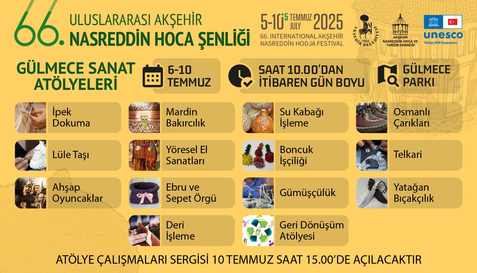 Atolyeler gulmece Yatay