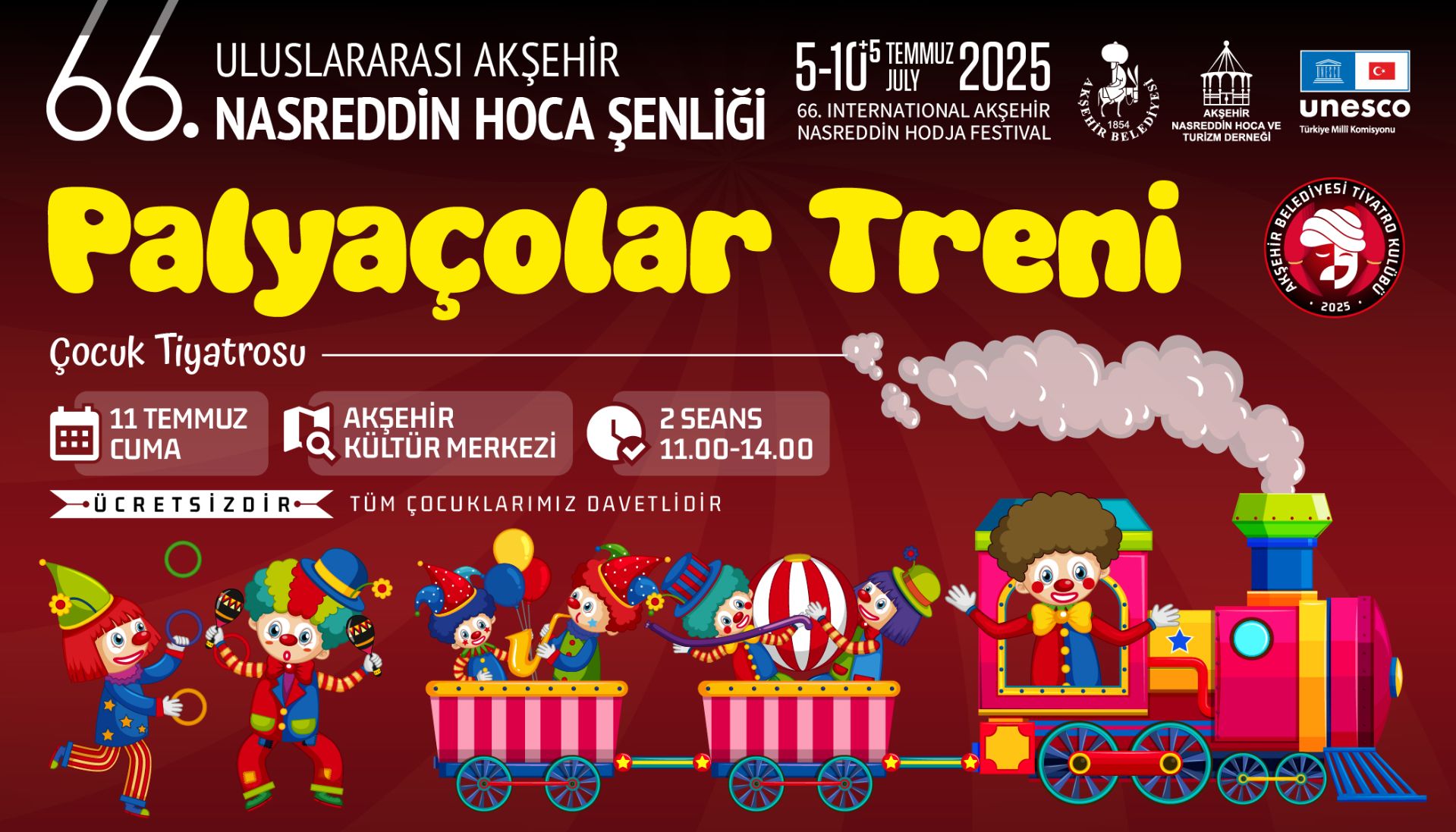 11temmuz palyacolar treni Yatay